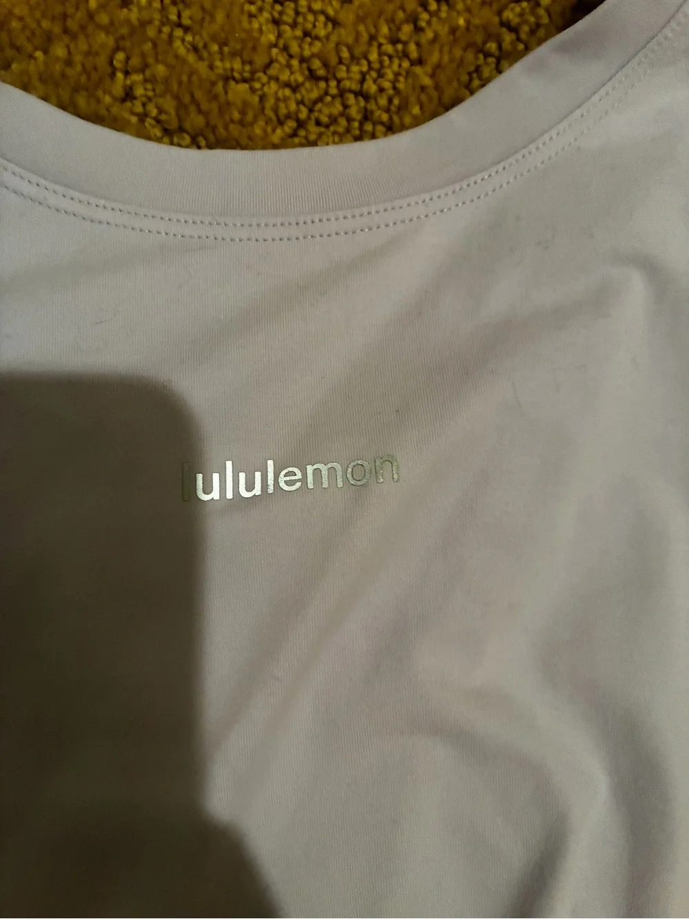 lululemon athletica Light Lavender Short Sleeve Tee